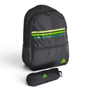 Adidas Classic Horizontal 3-Stripes kuprinė su penalu, juoda – HY0743
