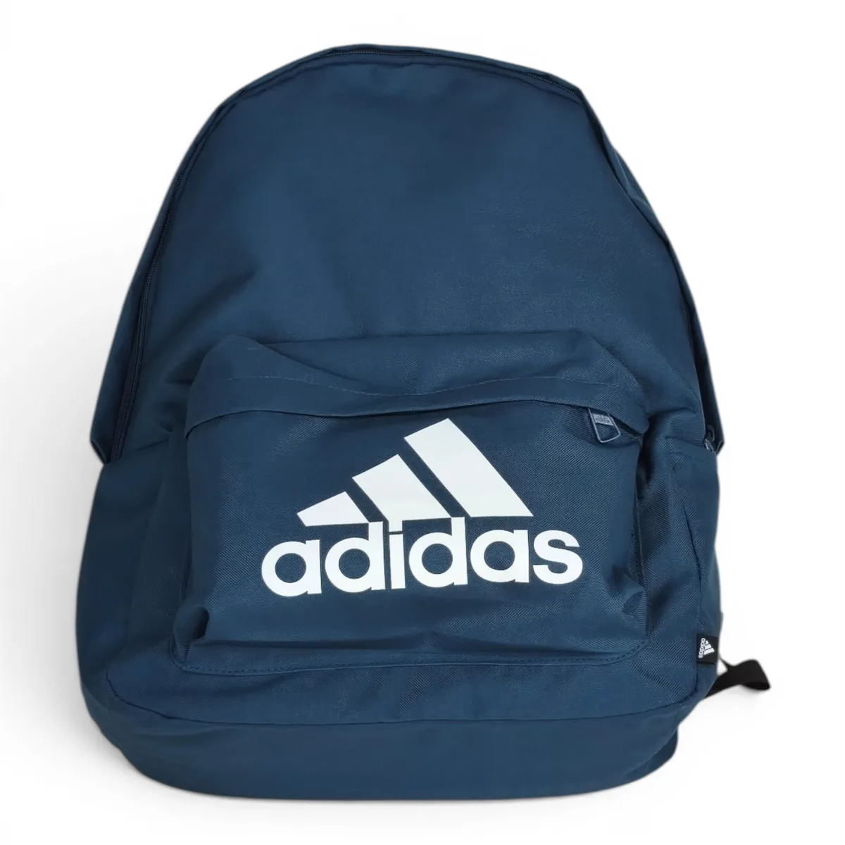 adidas-plieno-melyna-baltas-logo-H34810-priekis_result Adidas Classic Badge of Sport kuprinė, plieno mėlyna – H34810 - Image 2